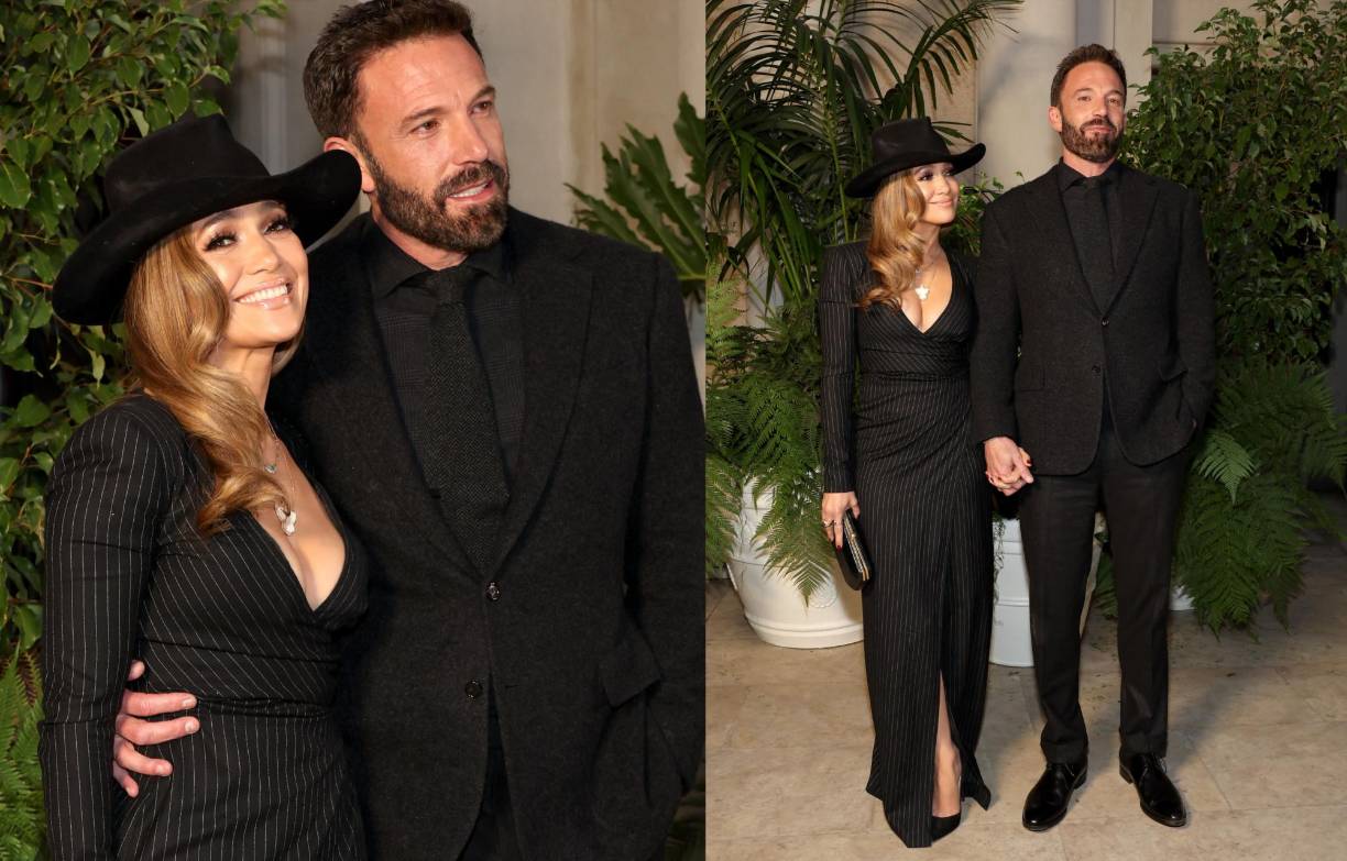 No es la primera vez que JLo y Ben se visten a juego. La pareja, desde su romance en 2002- hasta su reconciliación en 2021 - siempre se ha decantado por vestir combinada en eventos públicos. 