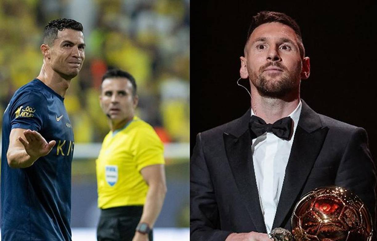 Cristiano Ronaldo no la pasó nada bien este martes en Arabia Saudita ya que le recordaron que Messi ganó un nuevo Balón de Oro. 