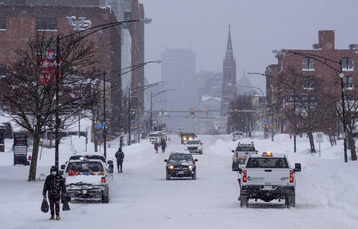 Asimismo, en Búfalo, Nueva York, por ser una de las ciudades impactadas severamente por el efecto del Lago Erie. 