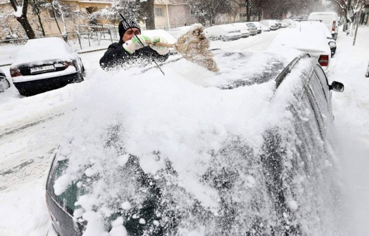 Este miércoles se prevé que continúen las bajas temperaturas, con hasta -12ºC en el norte de Francia y -6ºC en el sur del continente.