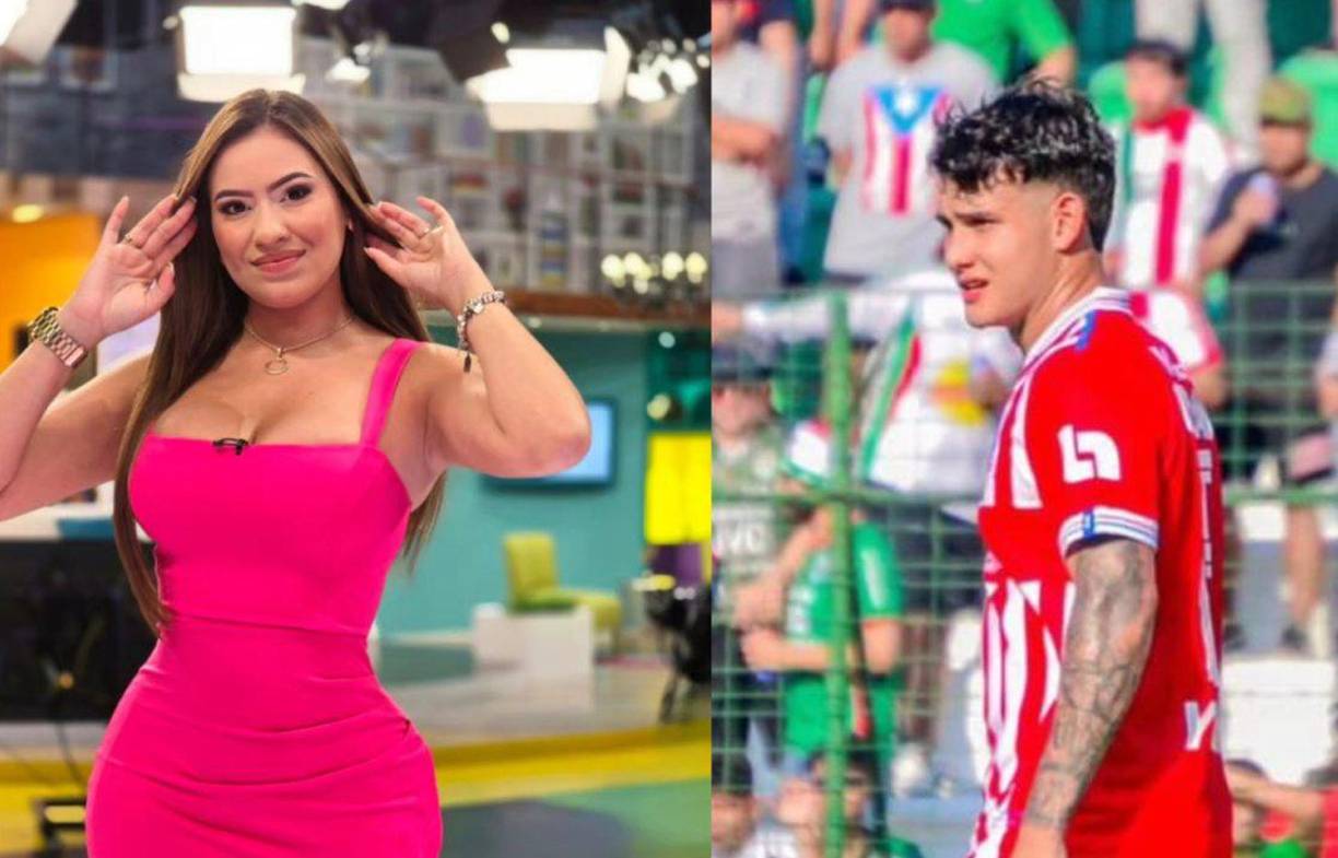 Rumores han vinculado en las últimas horas a la presentadora Alejandra Rubio y al defensor André Orellana del Olimpia.