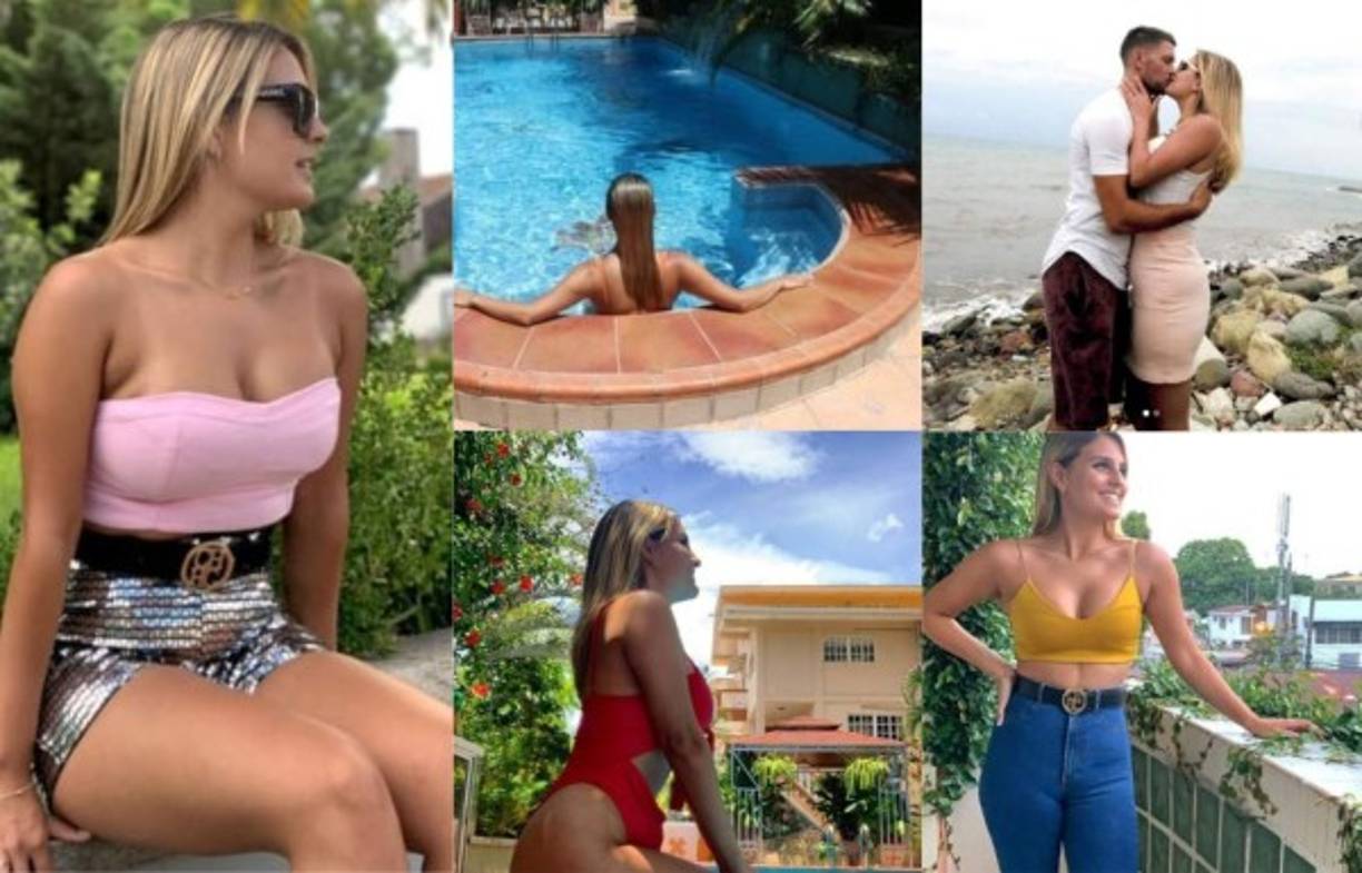 La bella chica uruguaya Magali Sanjurjo llegó a suelo hondureño para estar al lado de su pareja, el futbolista charrúa Guillermo Chavasco que milita en el Vida.