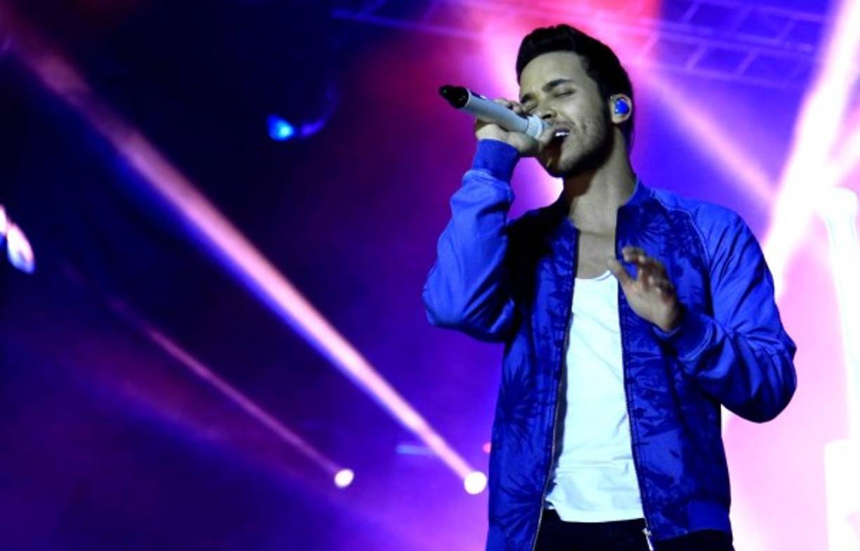 Prince Royce cantó por más de hora y media en San Pedro Sula.
