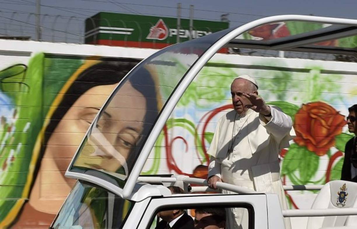 Las autoridades mexicanas han desplegado un gran dispositivo de seguridad para proteger a Bergoglio.