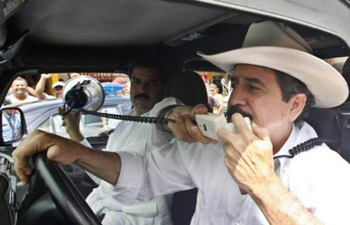 En julio de 2009 Manuel Zelaya acompañado por el entonces canciller de Venezuela, Nicolás Maduro, intentó regresar a Honduras por la frontera con Nicaragua. <br/>