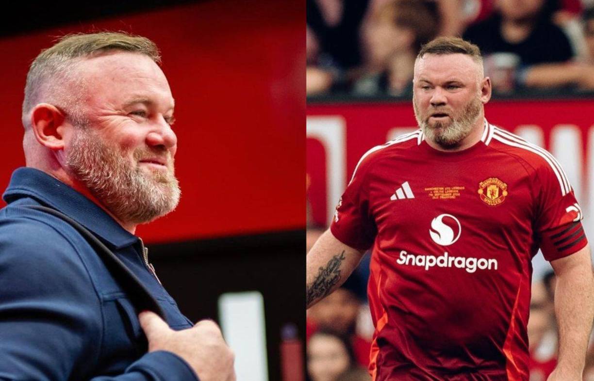 El destacado exjugador inglés Wayne Rooney ha impactado por su brutal cambio físico. 