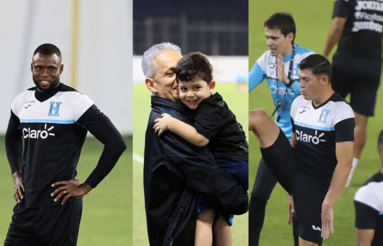 Las mejores imágenes que dejó el inicio de los entrenamientos de Honduras de cara a los duelos ante México.