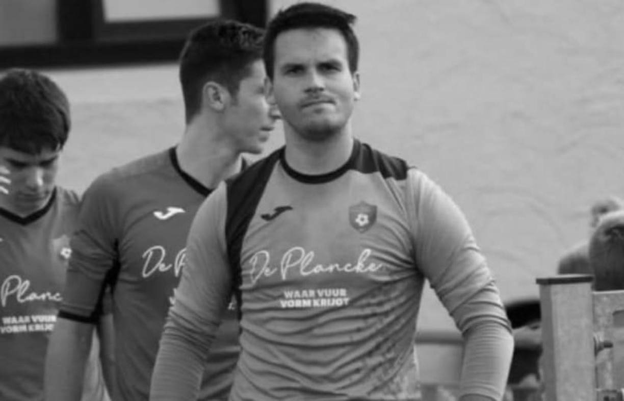 Ya que Arne, portero del Winkel Sport B, cayó fulminado tras detener un penalti en el partido ante el Westrozebeke.