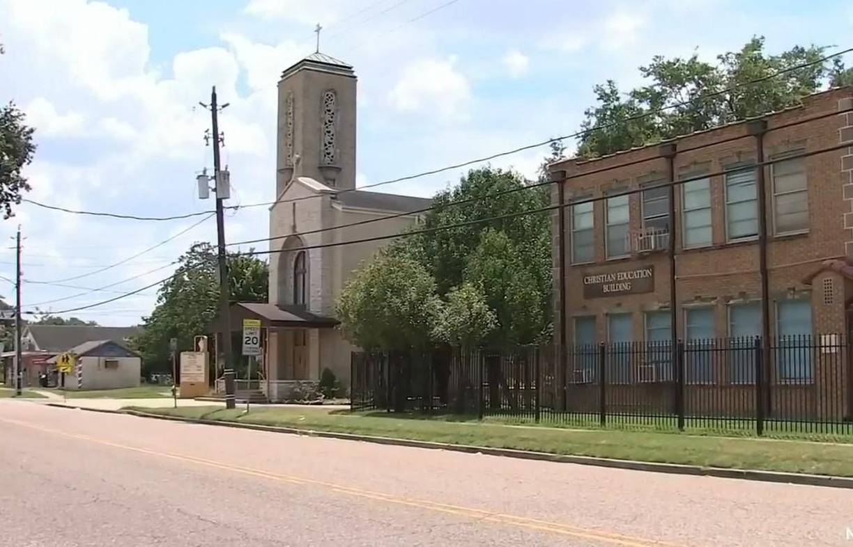 Esta fue la iglesia en donde Rudy Farías fue encontrado y por lo cual la mentira salió a la luz pública.