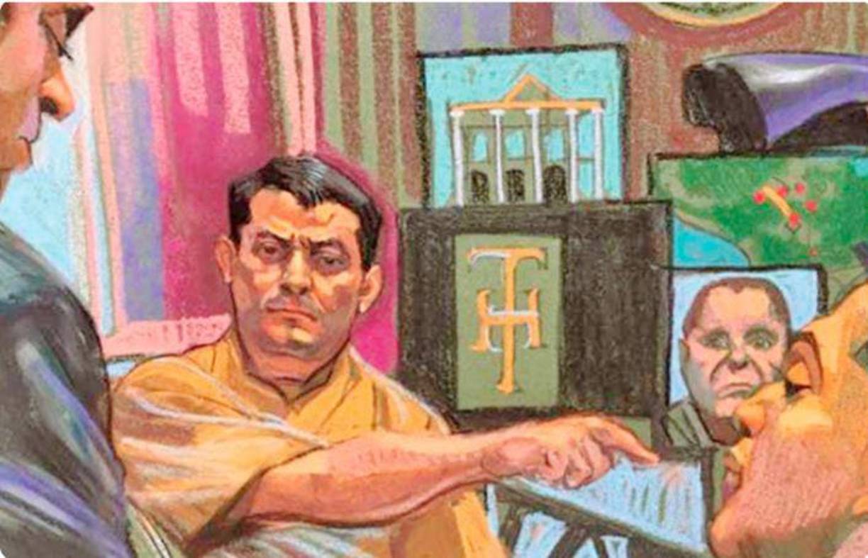 García reclamó que él quedara libre, mientras que su esposo, quien “luchó contra el crimen organizado, está preso”. 