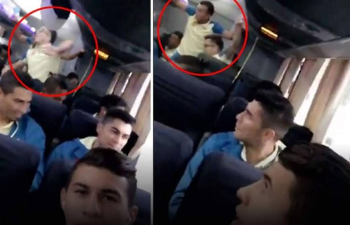 Los jugadores iban tranquilos en el autobús cuando fueron sorprendidos por el ataque de los aficionados del Olimpia.