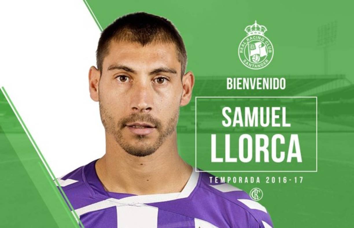 El Racing de Santander anuncia la contratación, hasta 2017, del defensa central de 31 años Samuel LLorca. El alicantino viene de jugar las dos últimas temporadas en el Valladolid, sumando un total de 36 partidos jugados en Segunda División.