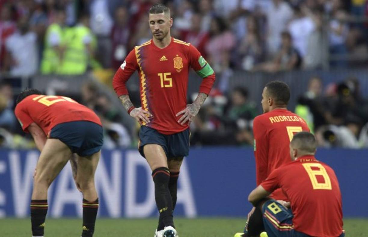 Alemania y la Argentina de Messi, campeón y subcampeon mundiales, Portugal de Cristiano Ronaldo, campeón de Europa, y ahora España, las selecciones que han quedado eliminadas del Mundial.