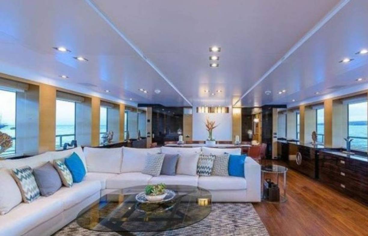 El yate de CR7 cuenta con todas las comodidades e inclusive cuenta con su propio equipo de tripulación