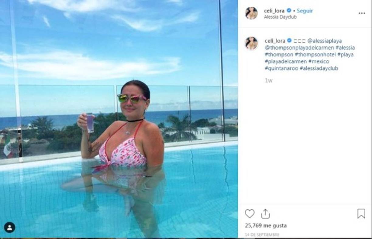 Este 24 de septiembre la revista TV Notas publicó las foto de Lora esposada en una patrulla, consciente de que esas imágenes saldrían a la luz Celia se adelantó a dar su versión de los hechos en una entrevista con 'Ventaneando'.<br/>