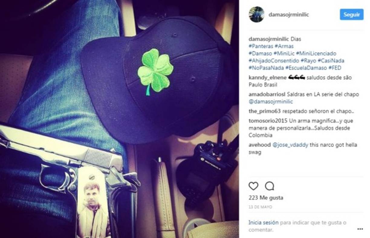 El padre del Mini lic, Dámaso López, capturado hace unos meses en la capital mexicana era la mano derecha del 'Chapo' Guzmán, padrino del narcojunior.