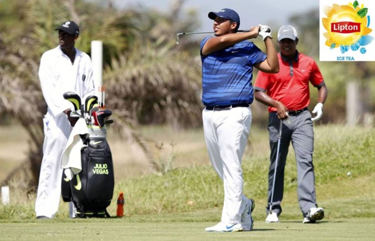 Geoffrey Maldonado acabó con un score de 7 sobre par. Foto Delmer Martínez