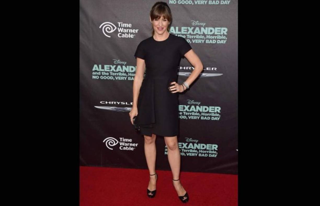 Jennifer Garner en el estreno de la película 'Alexander and The Terrible, Horrible, No Good, Very Bad Day'.