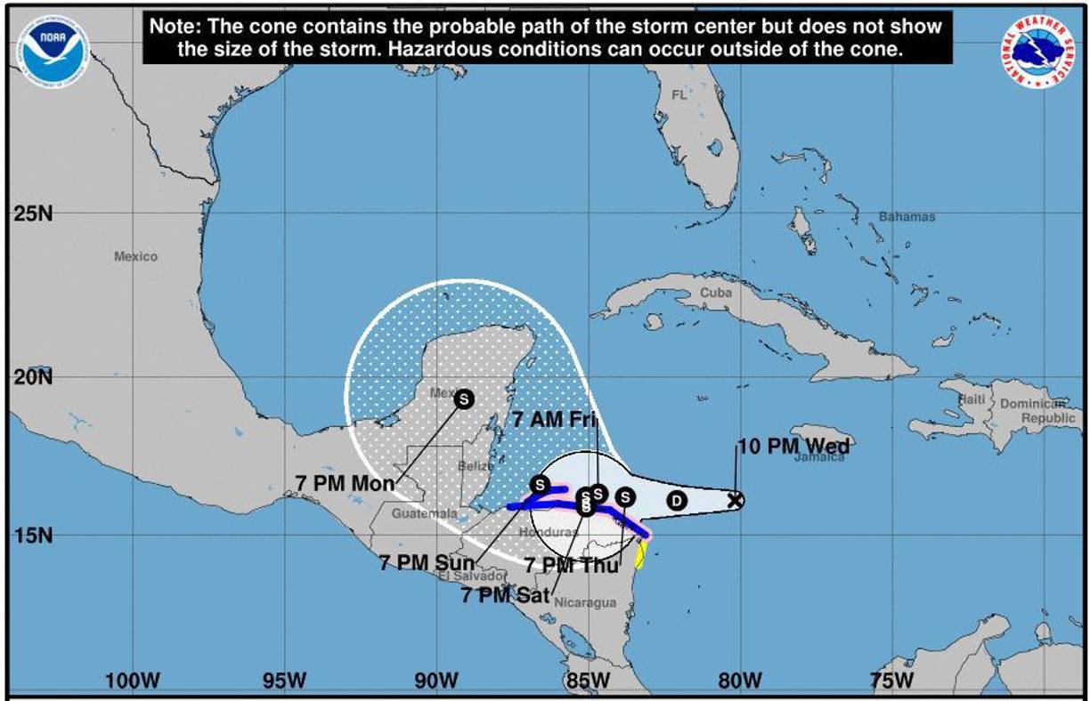 Sábado: Olas de 5 a 7 pies, con máximos de 10 a 13 pies en las mismas zonas. 