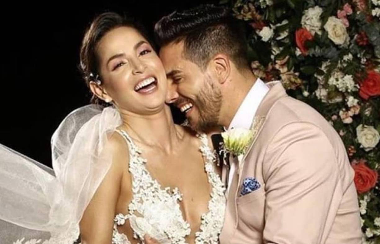 Eran de las parejas más queridas y sólidas de la farándula colombiana debido a que duraron comprometidos por más de una década. No obstante, el pasado 19 de junio la actriz anunció su separación con Caicedo a través de un video publicado en sus redes sociales.