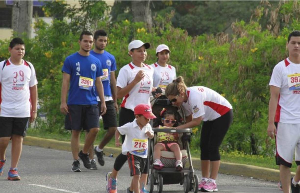 Hasta los más pequeños de la casa se hicieron presentes.