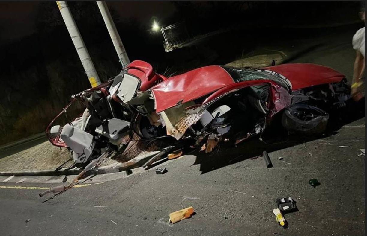 Las tres muchachas abordaron el carro semideportivo Chevrolet Cavalier, color rojo, en la parte trasera, conducido por Francis Josué Zúniga Zúniga (de 24 años), estudiante de Medicina en una universidad privada. A la par viajaba Hanssel, un amigo de Gabriela Huete.