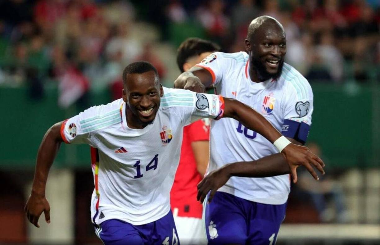 Dodi Lukebakio presentó candidatura para tomar el relevo de la generación dorada de Bélgica marcando un doblete en el triunfo de visita (2-3) sobre Austria para clasificar a la Eurocopa 2024.