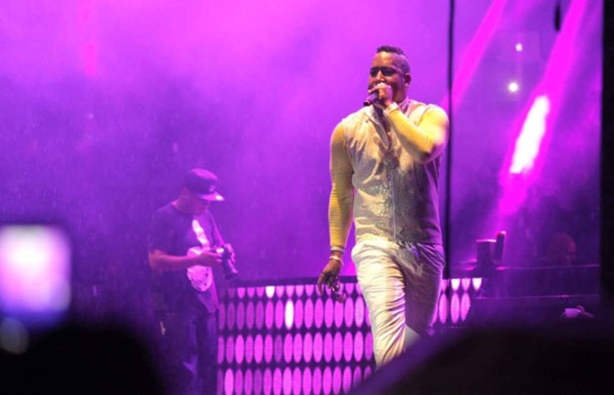 El panameño interpretó 'Mas Bueno Que Nunca', 'Dale Mami' entre otros de sus éxitos.