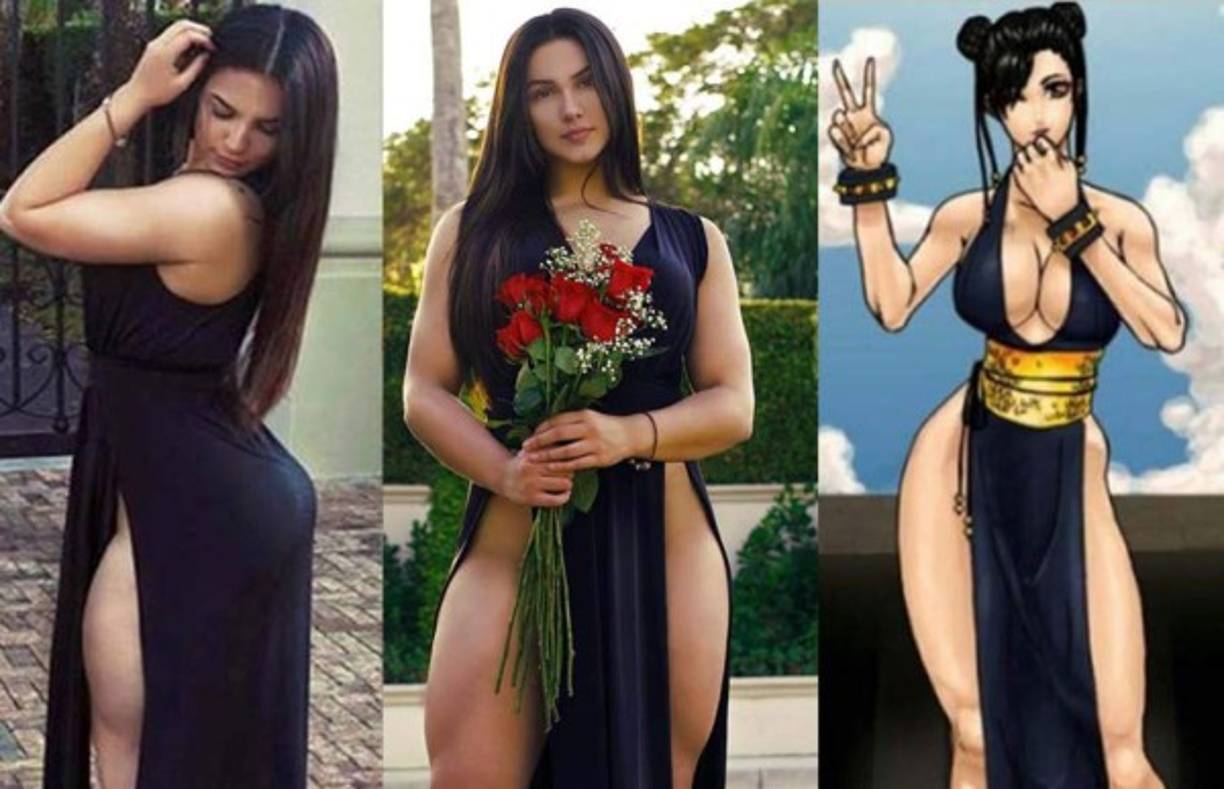 Natascha Encinosa, es una joven atleta y modelo de 20 años de edad, quien se ha convertido en toda una sensación en Instagram tras publicar una foto de ella vestida como Chun Li, personaje de “Street Fighter”.