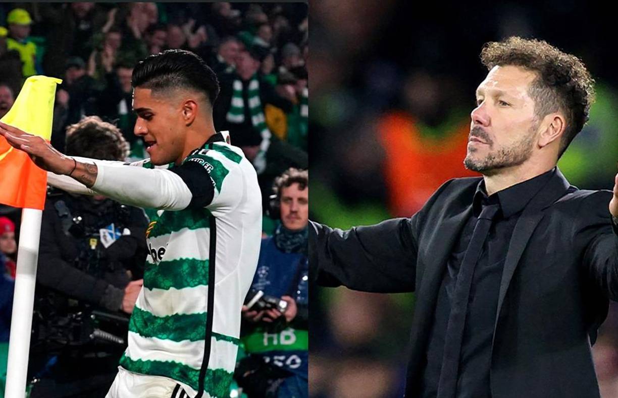 Mira las históricas imágenes de los festejos de Luis Palma luego de anotar este 25 de octubre su primer oficial en la Champions League. Su víctima fue el Atlético de Madrid.