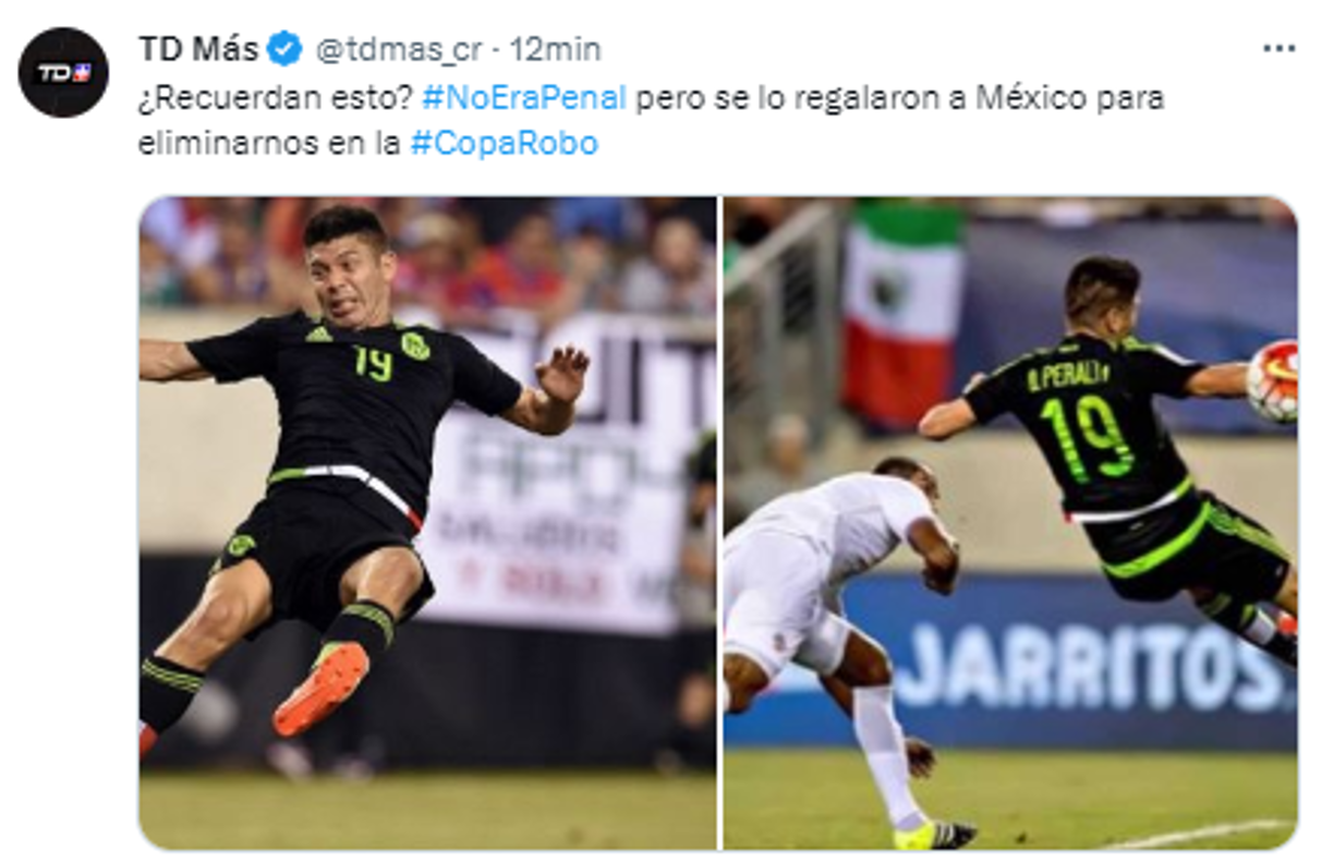 Exárbitro mexicano explota tras penal de Said contra Costa Rica