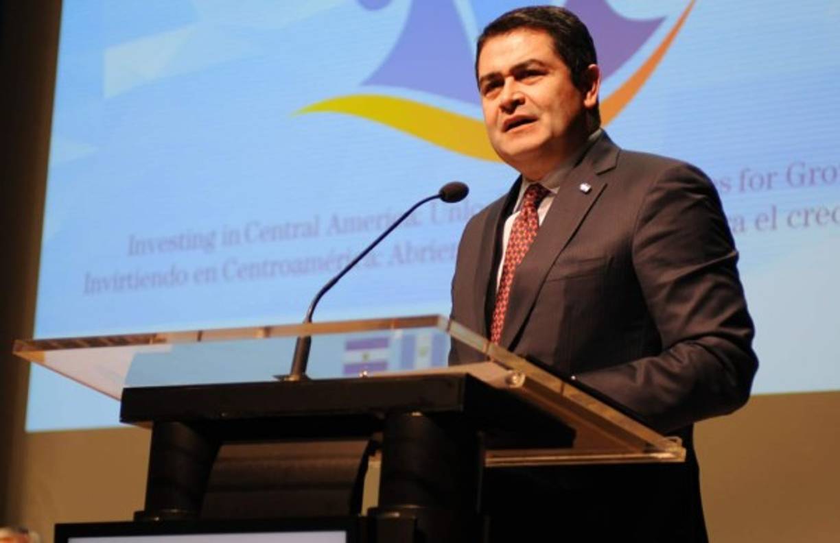 Juan Orlando Hernández, presidente de Honduras.
