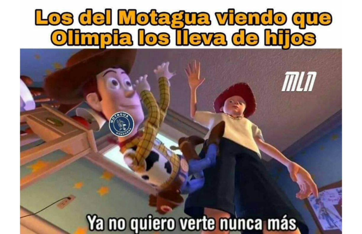 Motagua es víctima de crueles memes tras caer ante Olimpia
