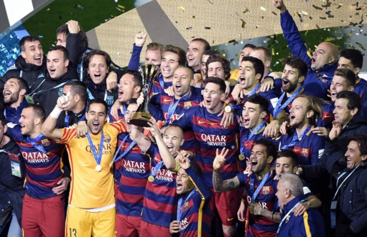 EL FC Barcelona es el campeón del Mundo.