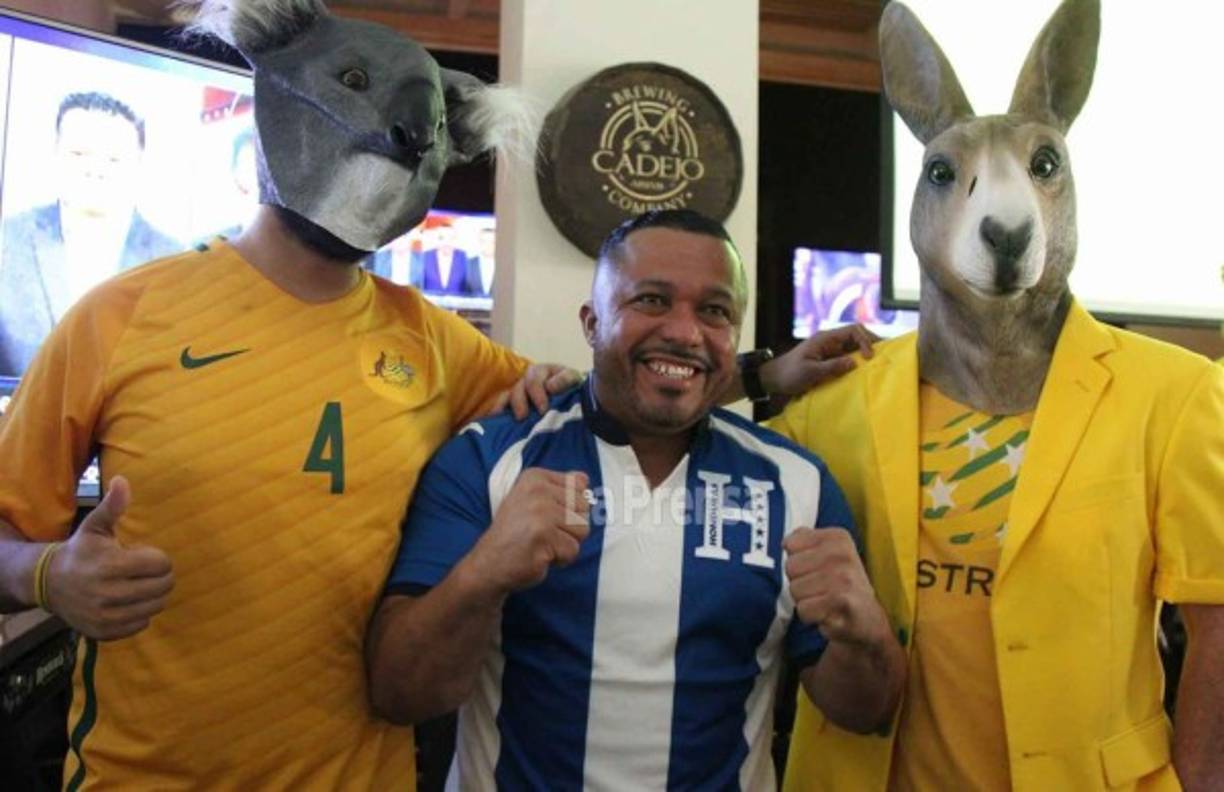 Los australianos han disfrutado a lo grande en San Pedro Sula.