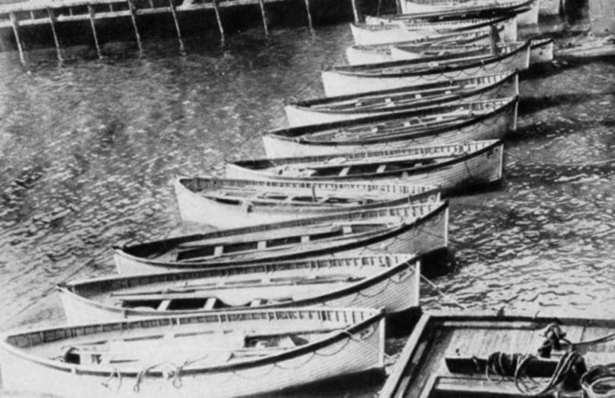 Estos fueron los botes salvavidas que salieron del Titanic.