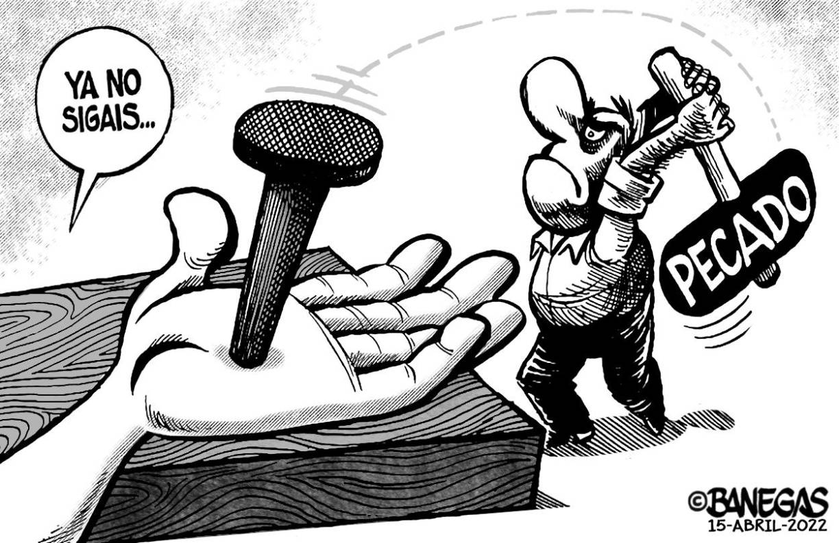 Caricatura de Diario LA PRENSA del 15 de abril de 2022.
