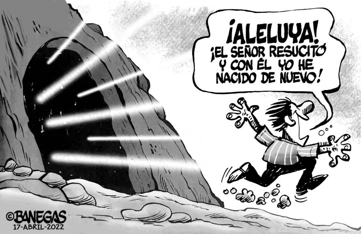 ¡Aleluya! ¡El Señor resucitó y con él yo he nacido de nuevo!