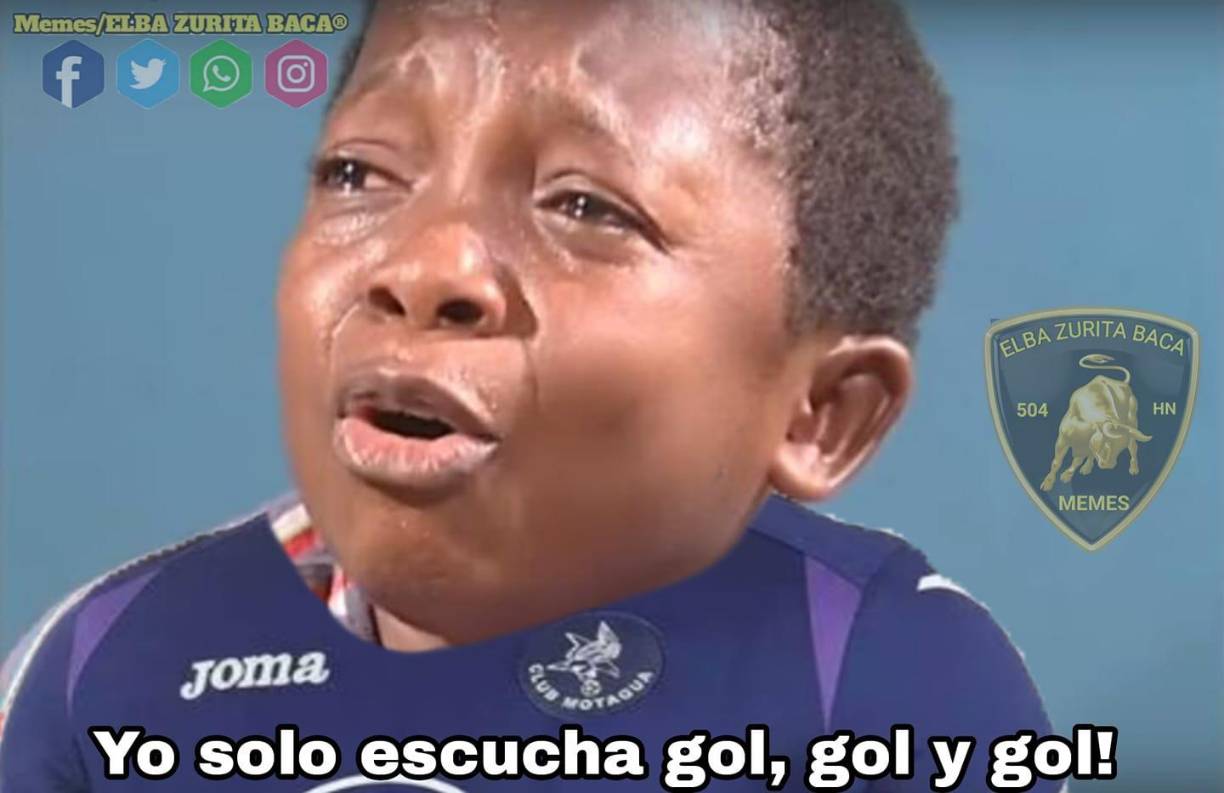 Memes: Motagua y ‘La Tota‘ Medina sufren las burlas tras ser goleados por el Olimpia de Troglio