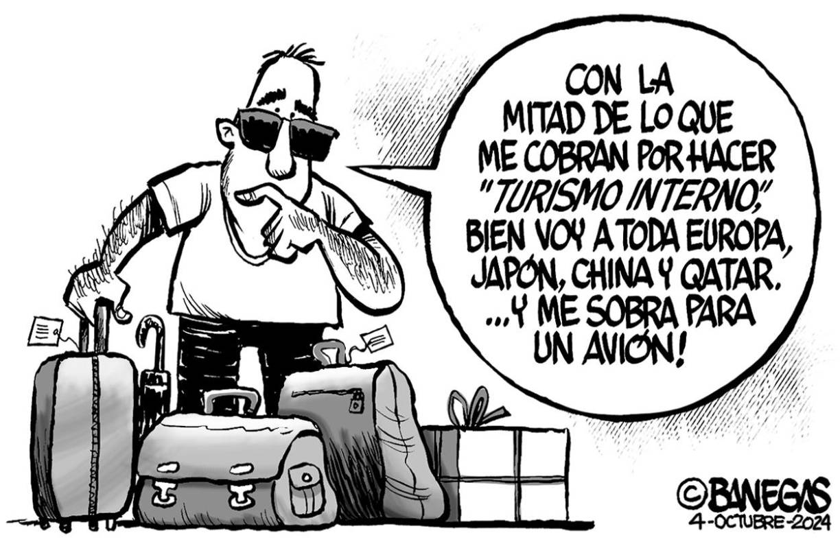 Caricatura de DIARIO LA PRENSA de Honduras.