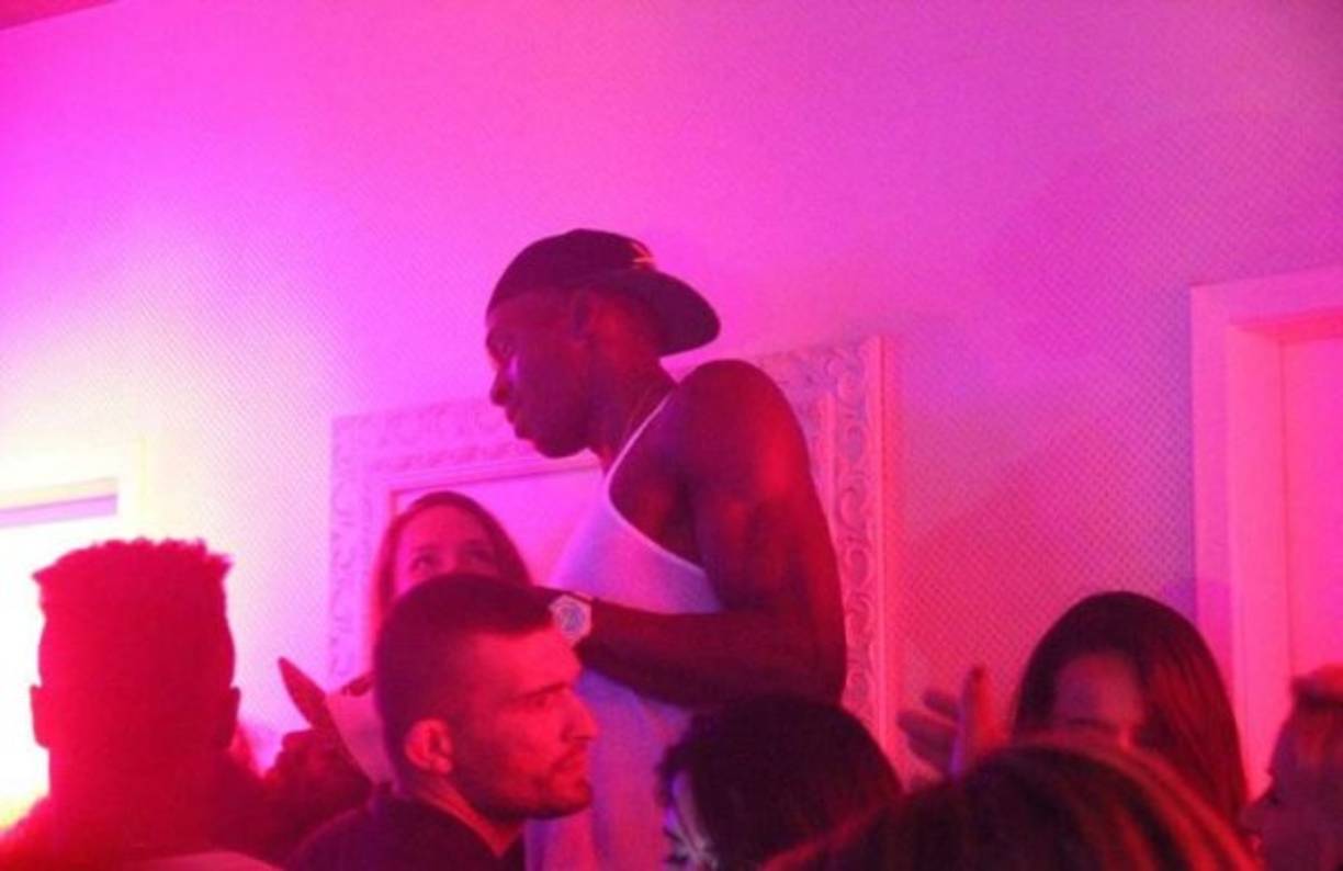 Bolt se la pasó muy bien en el nightclub de Río.