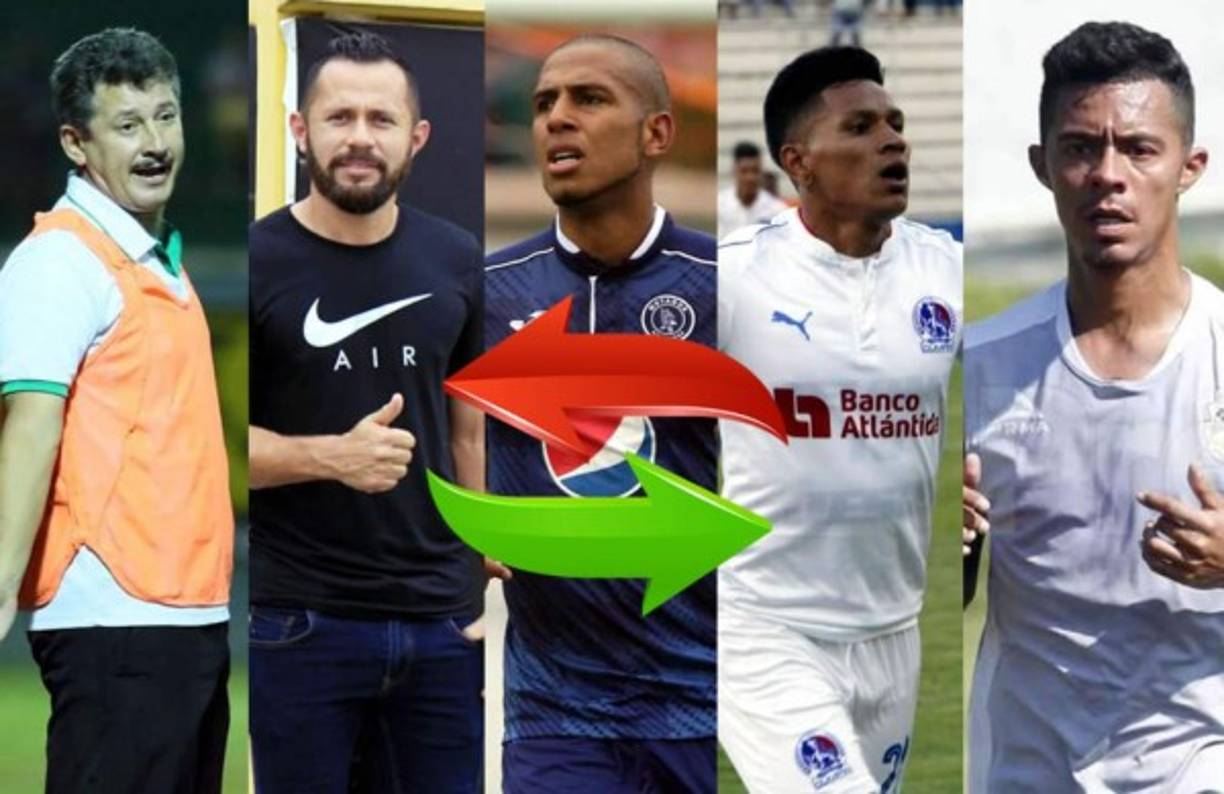 Los principales movimientos de las últimas horas en el mercado de fichajes del fútbol hondureño.