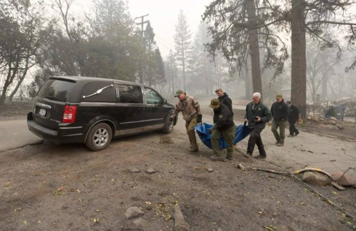 'Hoy fueron recuperados los restos de seis personas, lo que lleva el total a 29' muertos, informó el sheriff local Kory Honea en rueda de prensa y precisó que estas víctimas se encontraron en Paradise y alrededores.