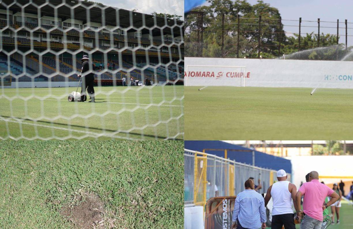 El estadio Morazán reabre sus puertas tras más de un año de estar cerrado. Conocé la manera en que ha quedado el césped.