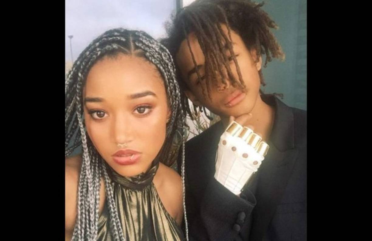 Amandla llamó la atención hace algunos meses al ir a su fiesta de promoción con Jaden Smith, el hijo de Will Smith. (amandlastenberg/Instagram)