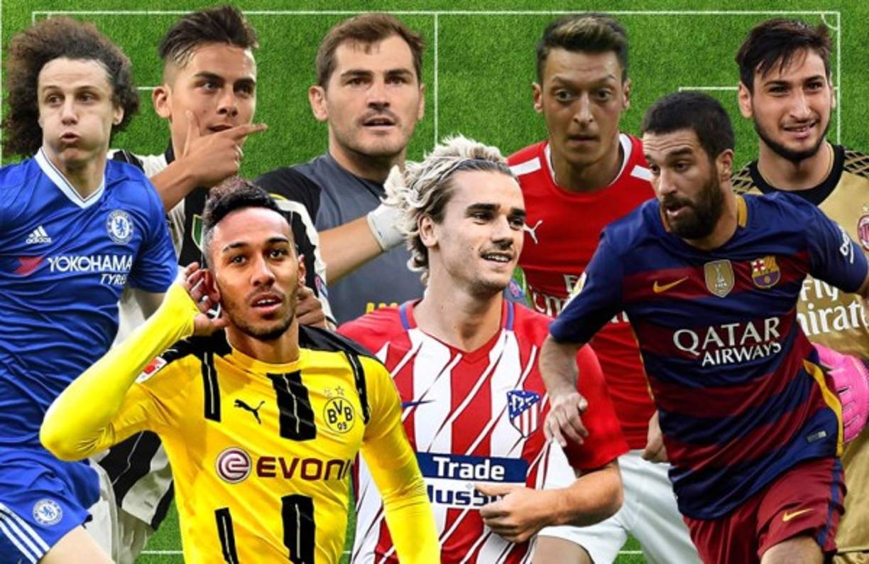 Los principales movimientos del mercado de fichajes de este domingo en el fútbol europeo.