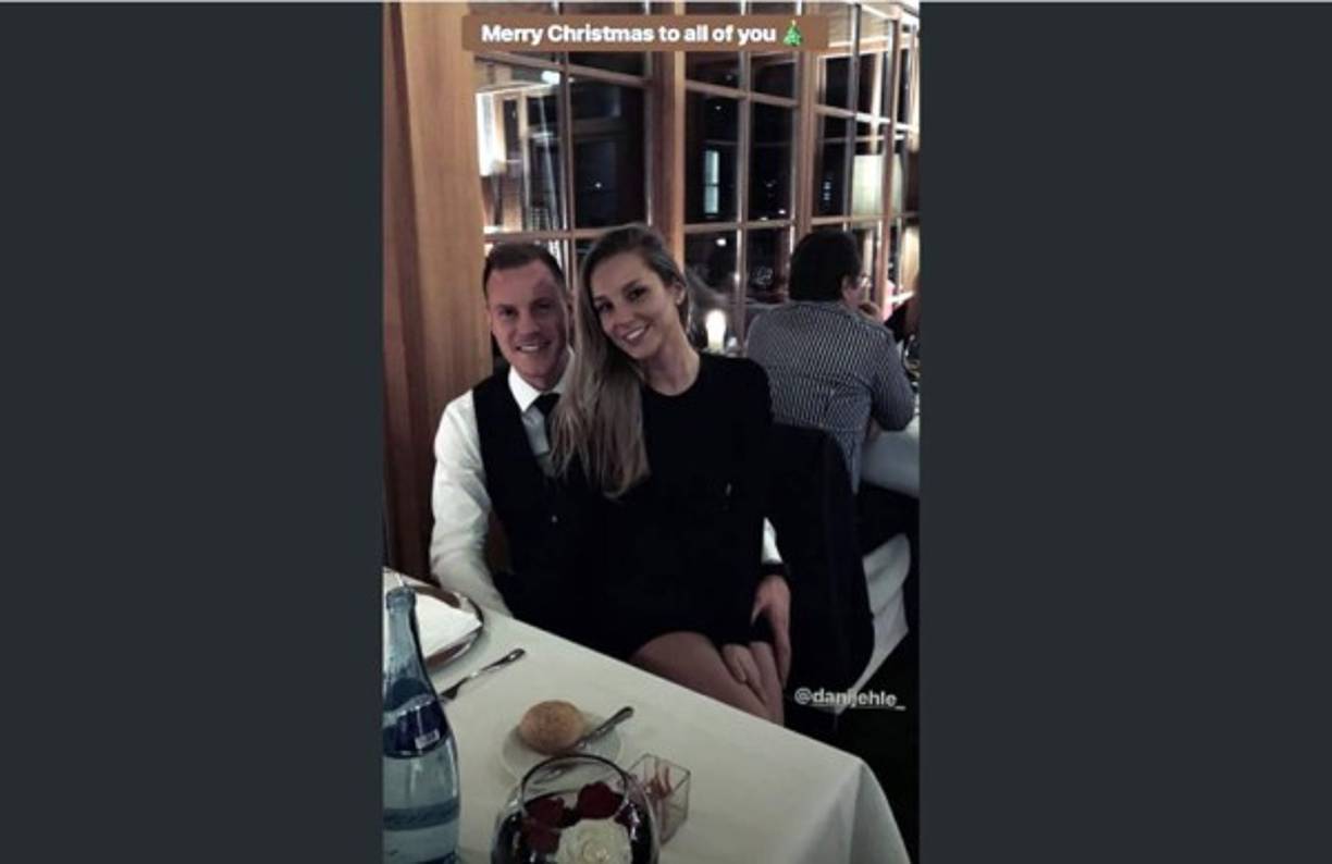 Marc-André ter Stegen junto a su bella esposa Daniela Jehle.