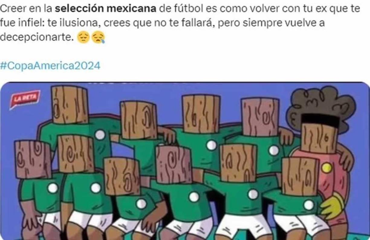 México es objeto de burlas: Los memes que dejó su eliminación de Copa América