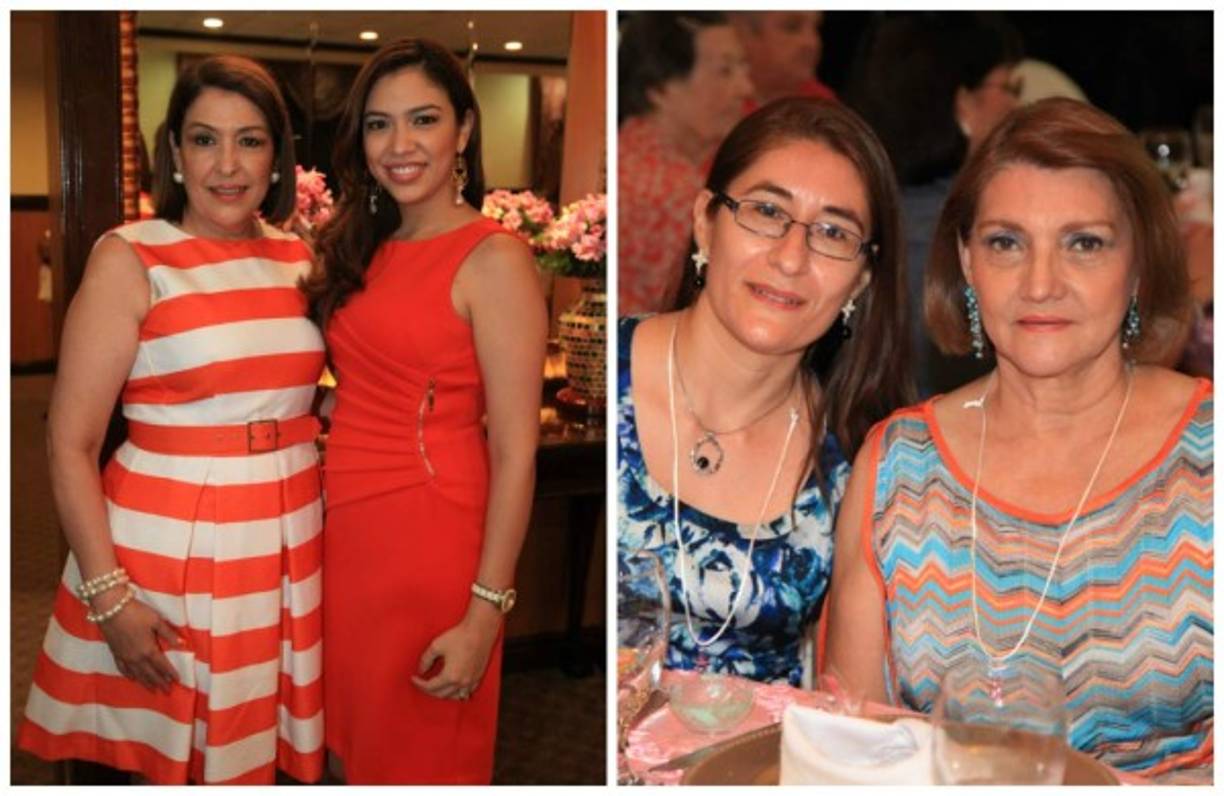 Magda y Francis Medina con Miriam Saavedra y Margarita Kattán.