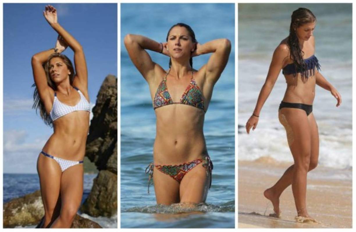 Alex Morgan. Esta hermosa delantera ha brillado con la selección estadounidense en varias competiciones. Su hermosa sonrisa y su envolvente carisma, la convierten en una de las futbolistas más bellas y deseadas de todo el planeta. De un 1.70 centímetros es letal en el área. Conquista los corazones de todos los aficionados al fútbol.